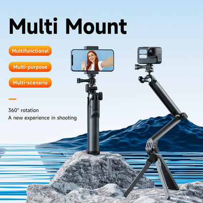 TELESIN Flexible Selfie Tripod Grip for Action Cameras