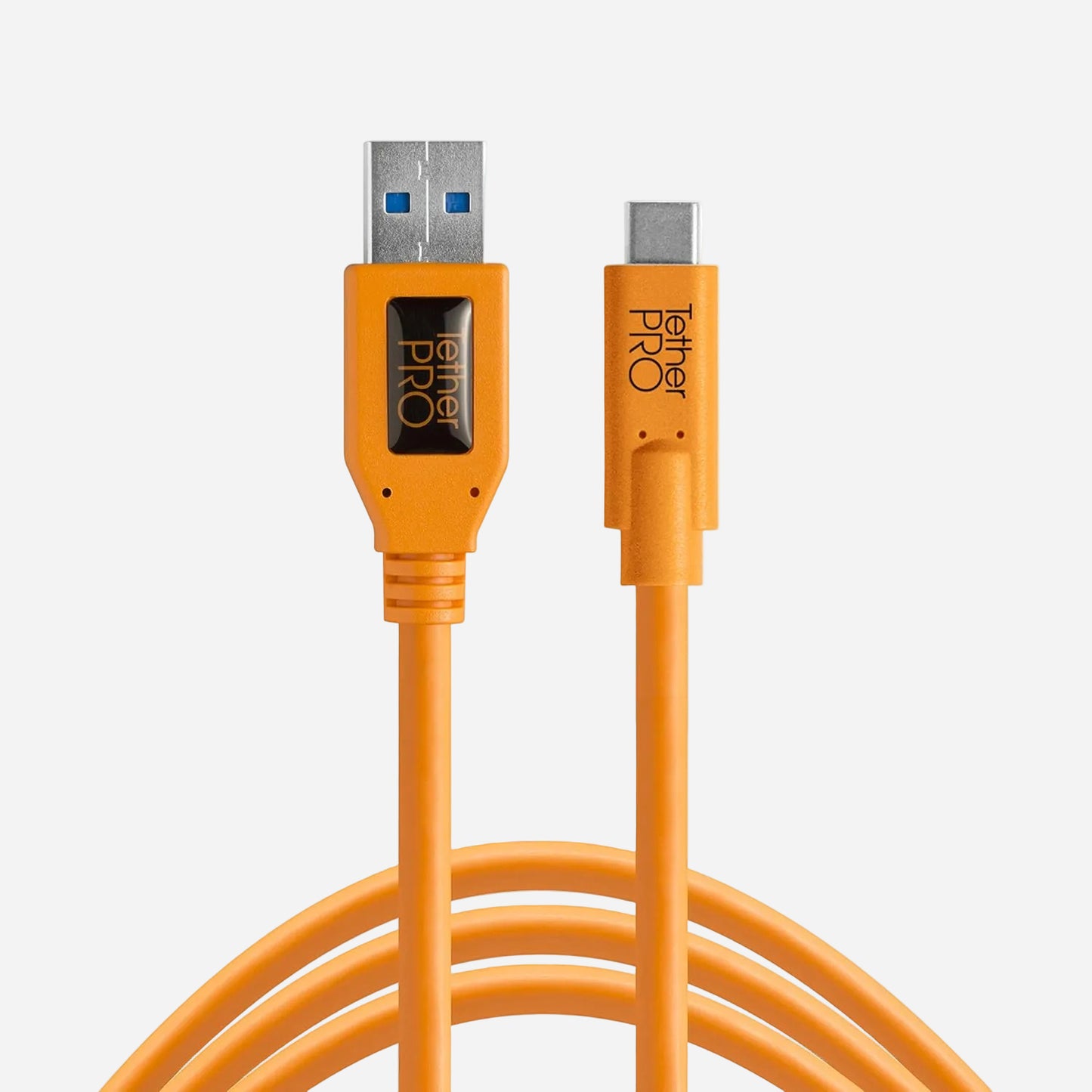 Tether Tools USB 3.0 to USB-C High-Visibility Tethering Cable (Orange)