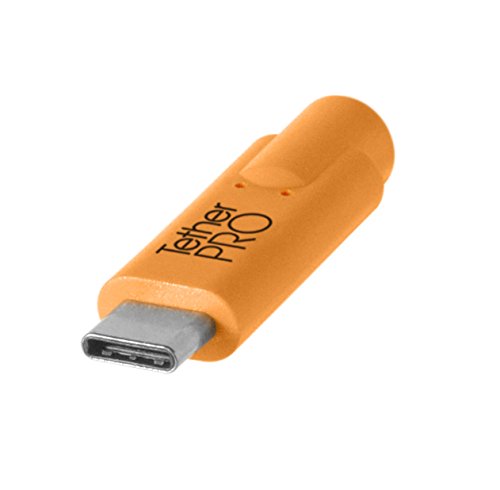 Tether Tools USB 3.0 to USB-C High-Visibility Tethering Cable (Orange)