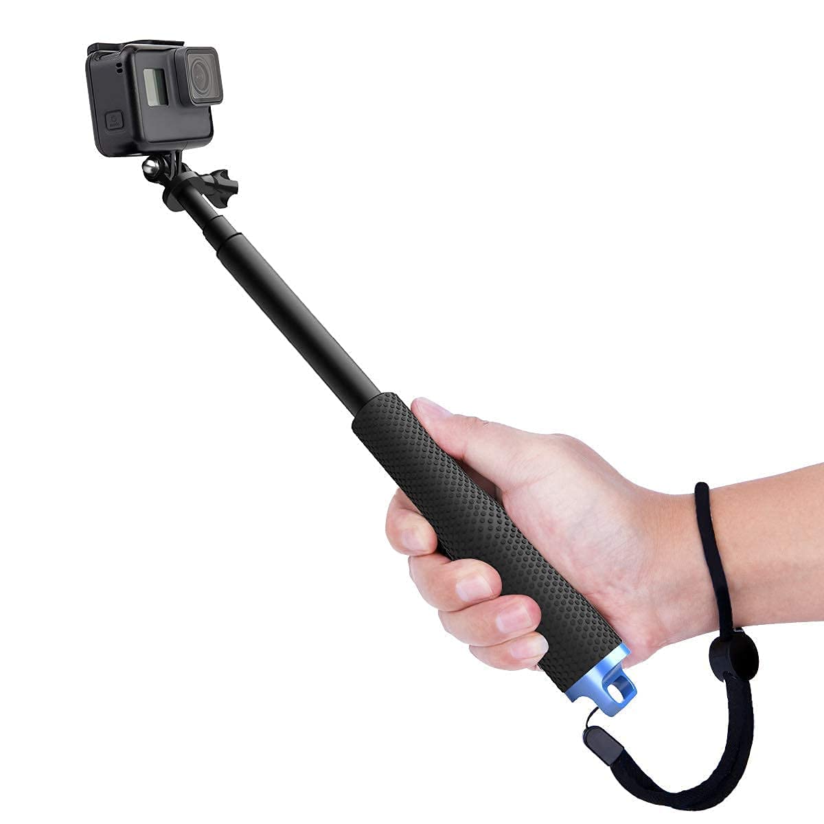 TEKTONIC Foldable Selfie Stick Tripod for Phone & Action Cam