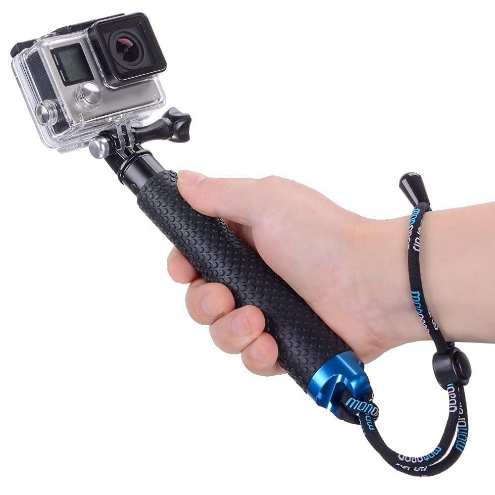 TEKTONIC Foldable Selfie Stick Tripod for Phone & Action Cam