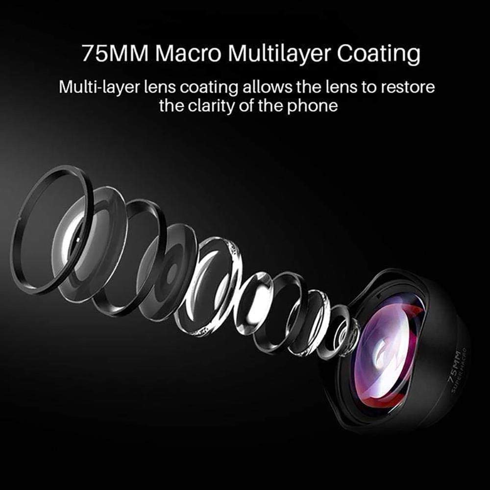 Ulanzi 75mm Macro Phone Lens 1678 – 10X Close-Up Mobile Photography Lens