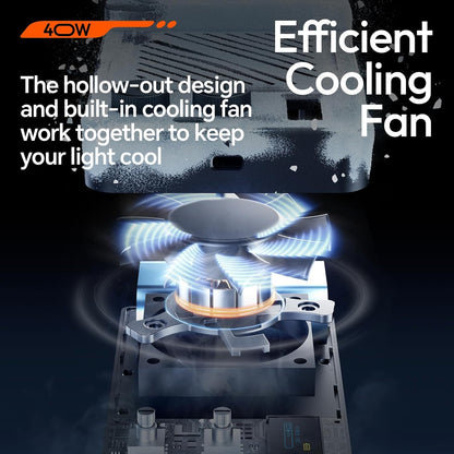 Ulanzi P40W RGB LED Video Light with Battery