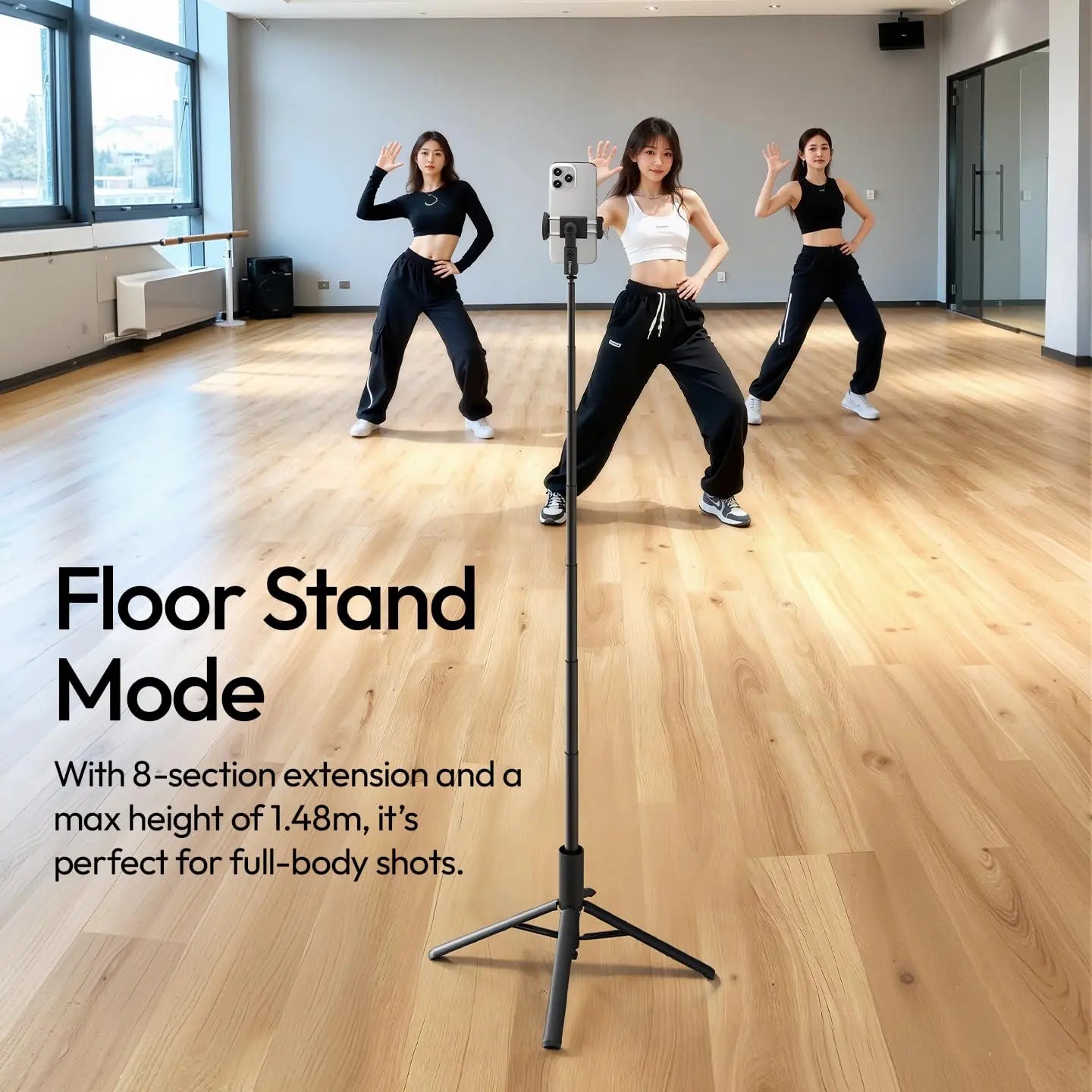ULANZI MT86 60 Inch Auto Pop Up Phone Tripod with Bluetooth Remote Ulanzi