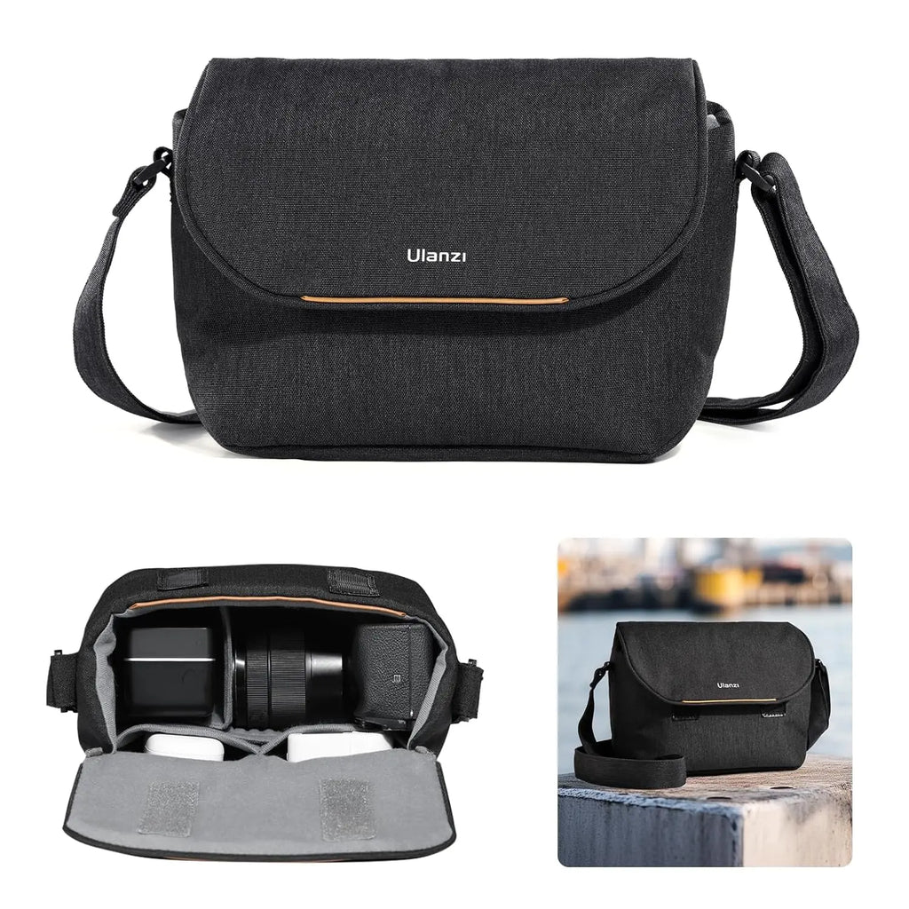 ULANZI Camera Bag Professional DSLR Crossbody Case (Black) Ulanzi