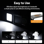 Ulanzi LM18 Mini Magnetic Vlogging Light + PK-06 Pocket 3/4 Expansion Adapter Kit Ulanzi