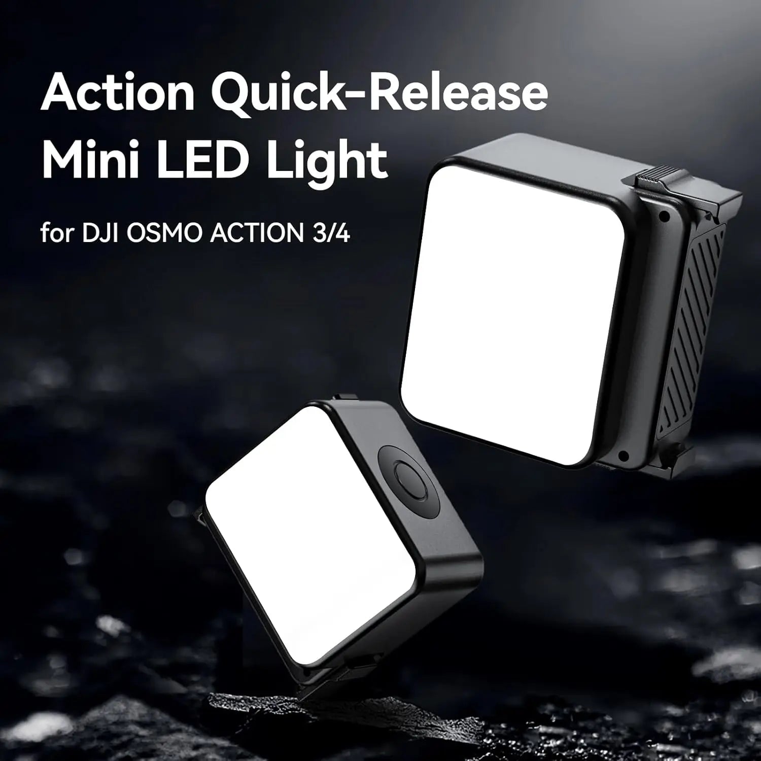 Ulanzi LM18 Mini Magnetic Vlogging Light + PK-06 Pocket 3/4 Expansion Adapter Kit Ulanzi