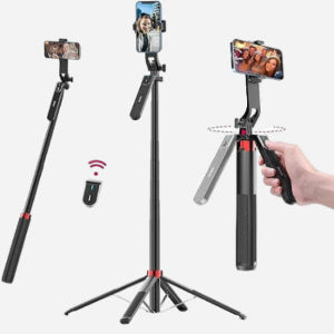ULANZI MA09 Phone Tripod Extendable Selfie Stick with Remote
