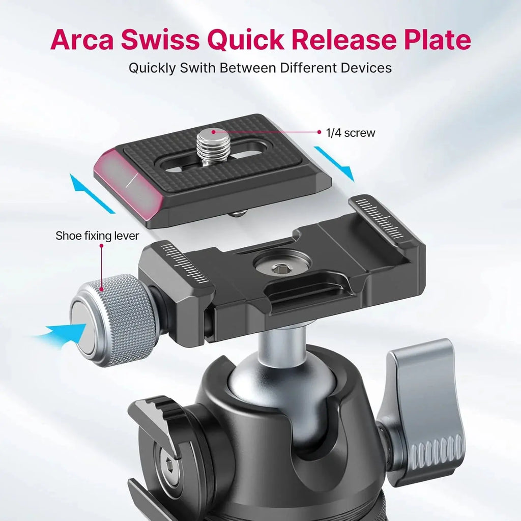 ULANZI MT-47 Mini Tripod Aluminum Vlog Stand with Ball Head Ulanzi