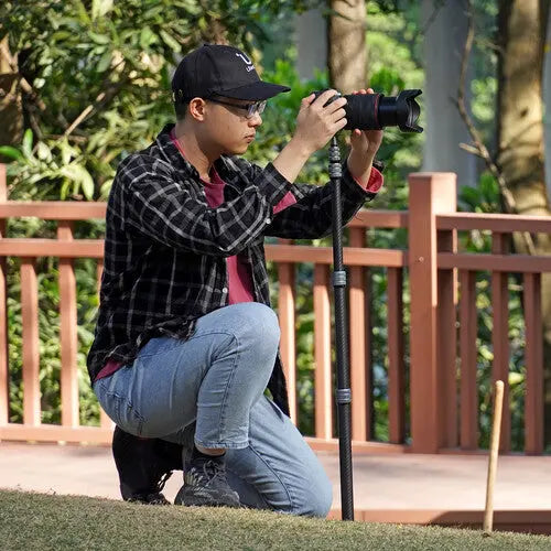 ULANZI MT-49 Carbon Fiber Light Stand 194cm Adjustable Tripod Ulanzi