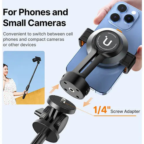 ULANZI SK-05 Magnetic Phone Tripod 63" Selfie Stand Ulanzi
