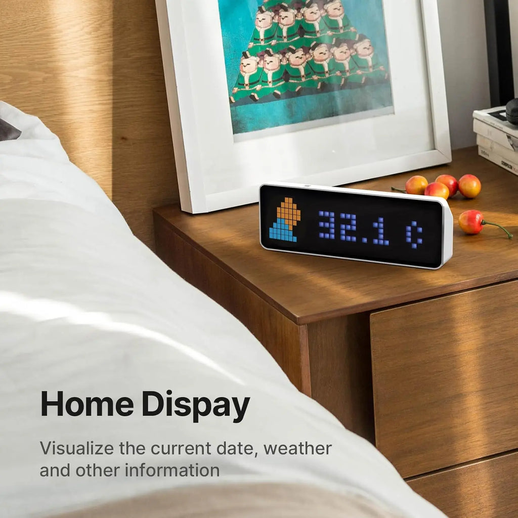 Ulanzi TC001 Smart Pixel Clock Social Media Counter Display Ulanzi