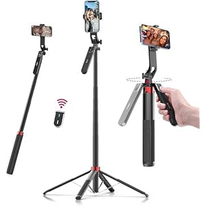 ULANZI MA09 Phone Tripod Extendable Selfie Stick with Remote