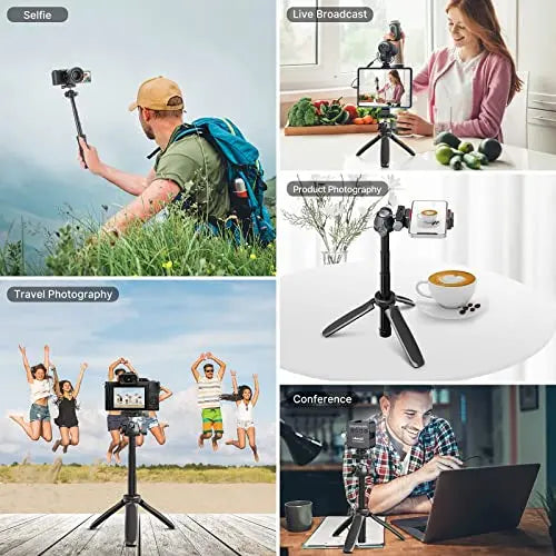 ULANZI MT-47 Mini Tripod Aluminum Vlog Stand with Ball Head Ulanzi