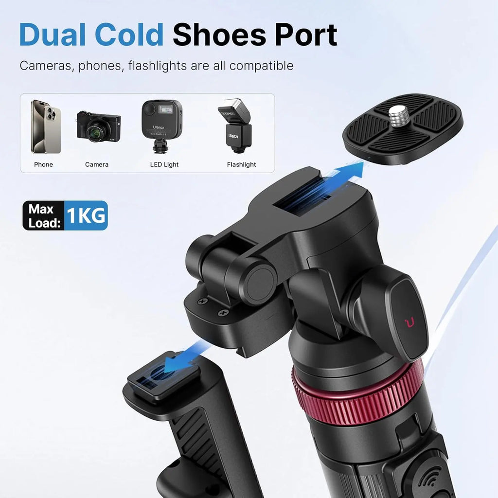 ULANZI MT-78 Extendable Phone Tripod 72.8 inch Ulanzi