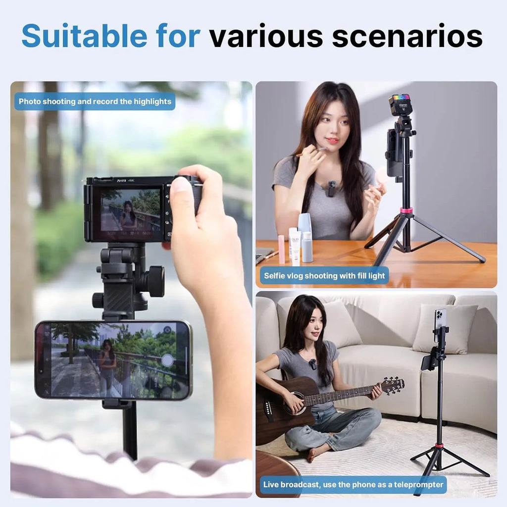 ULANZI MT-78 Extendable Phone Tripod 72.8 inch Ulanzi