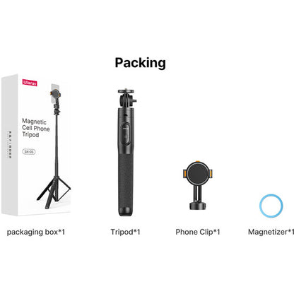 ULANZI SK-05 Magnetic Phone Tripod 63" Selfie Stand