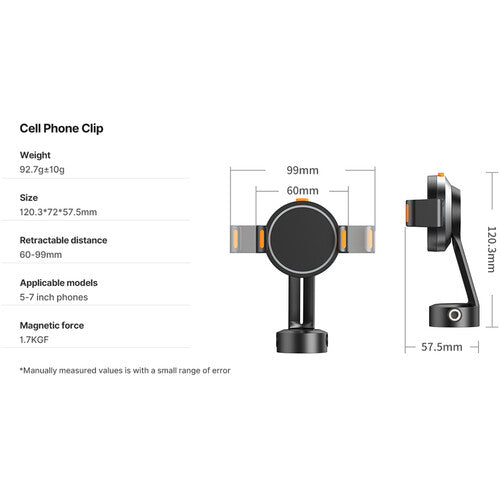 ULANZI SK-05 Magnetic Phone Tripod 63" Selfie Stand