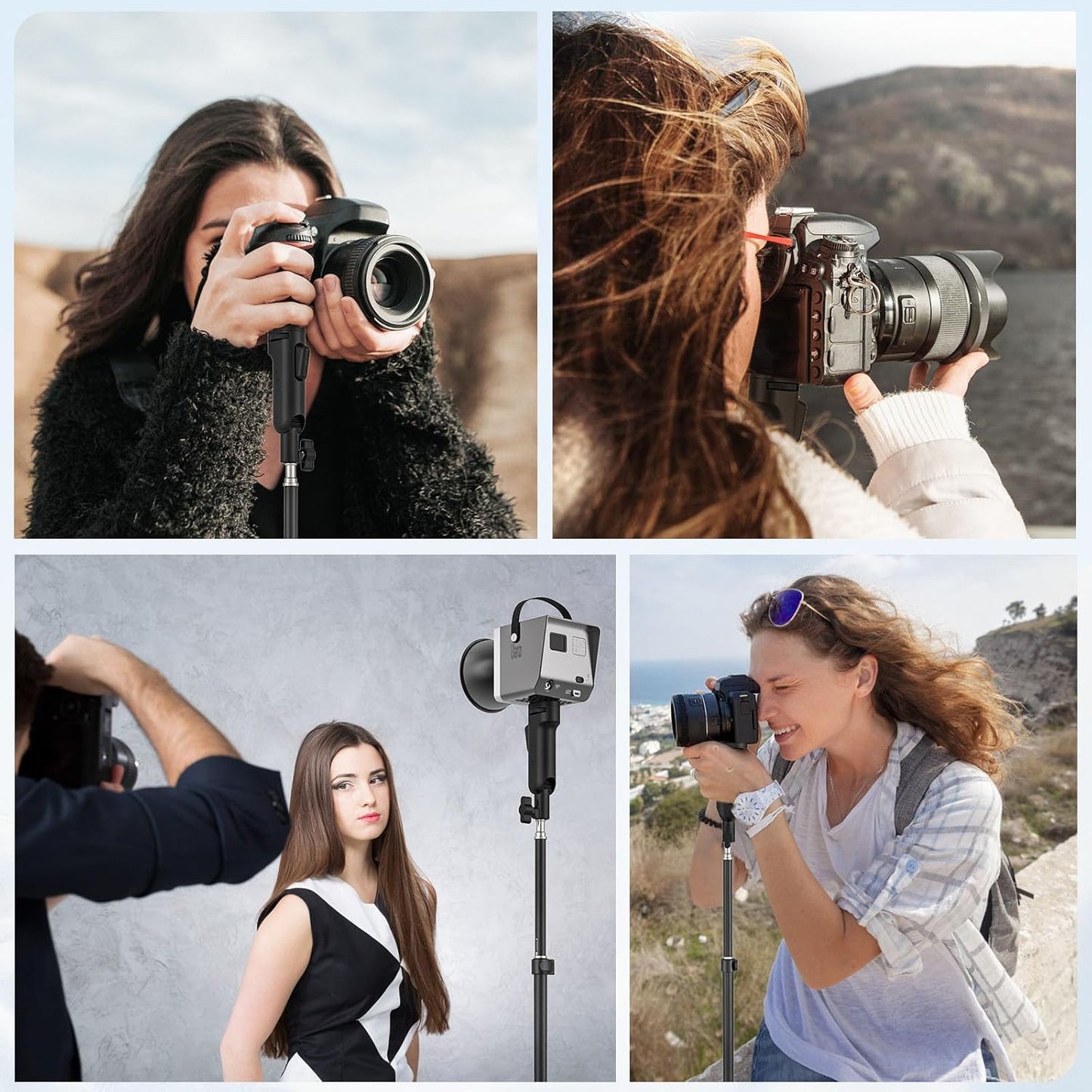 ULANZI LA03 Light Stand Mount Adapter with 1/4 Screw