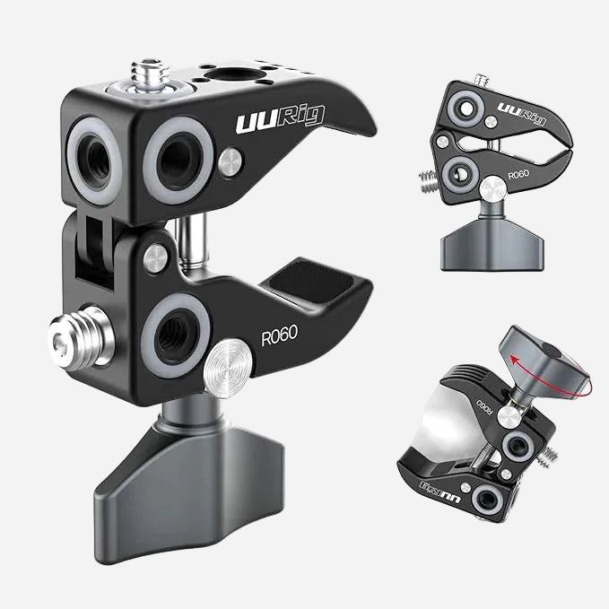 UURig R060 Super Clamp for Camera & Lighting Gear