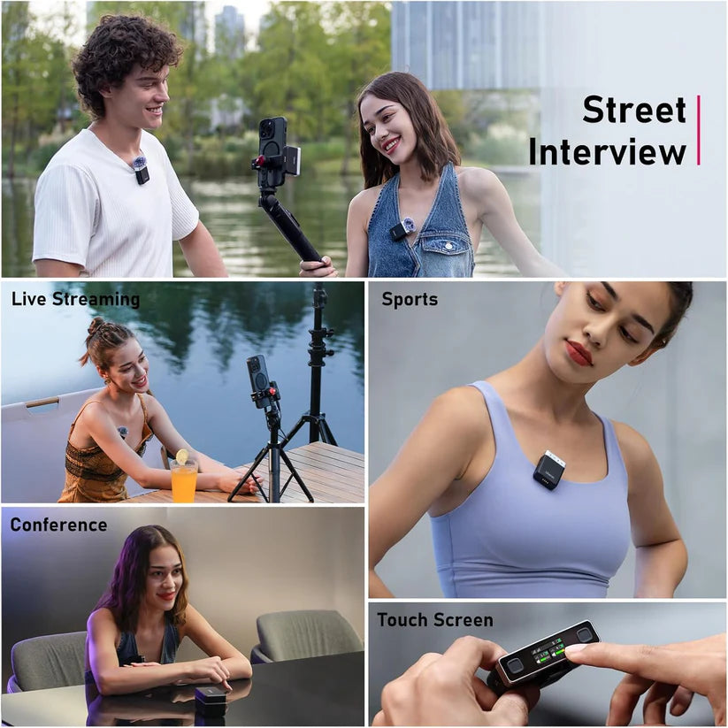 Ulanzi AM18 Wireless Lavalier Microphone