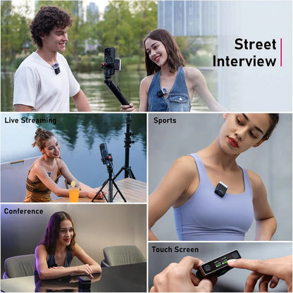 Ulanzi AM18 Wireless Lavalier Microphone