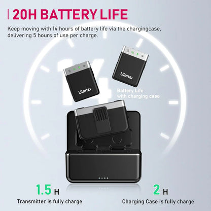 Ulanzi AM18 Wireless Lavalier Microphone