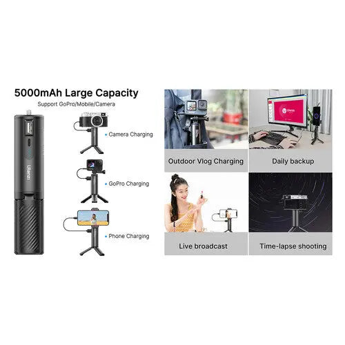Ulanzi BG-4 Camera Hand Grip & Tripod Battery Grip 5000mAh Ulanzi