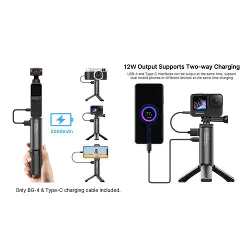 Ulanzi BG-4 Camera Hand Grip & Tripod Battery Grip 5000mAh Ulanzi