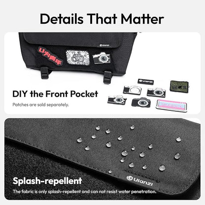 Ulanzi BP11 Crossbody Camera Shoulder Bag 8L Compact Sling for DSLR & Mirrorless Cameras