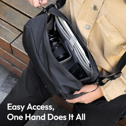 Ulanzi BP11 Crossbody Camera Shoulder Bag 8L Compact Sling for DSLR & Mirrorless Cameras