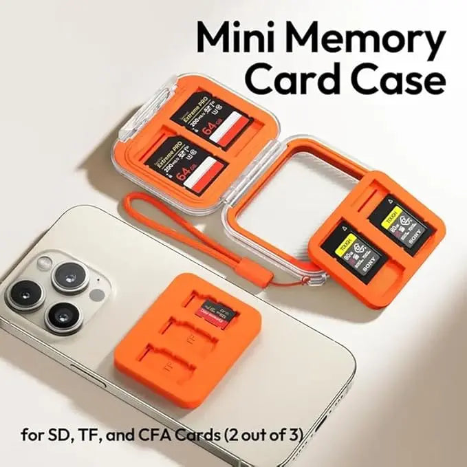 Ulanzi CC01 Mini Memory Card Case (C055) Compact, Splashproof & Impact-Resistant SD Card Holder Ulanzi