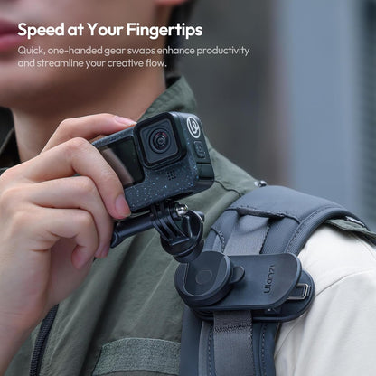 Ulanzi CK02 Cka Magnetic Camera Clip for Backpack