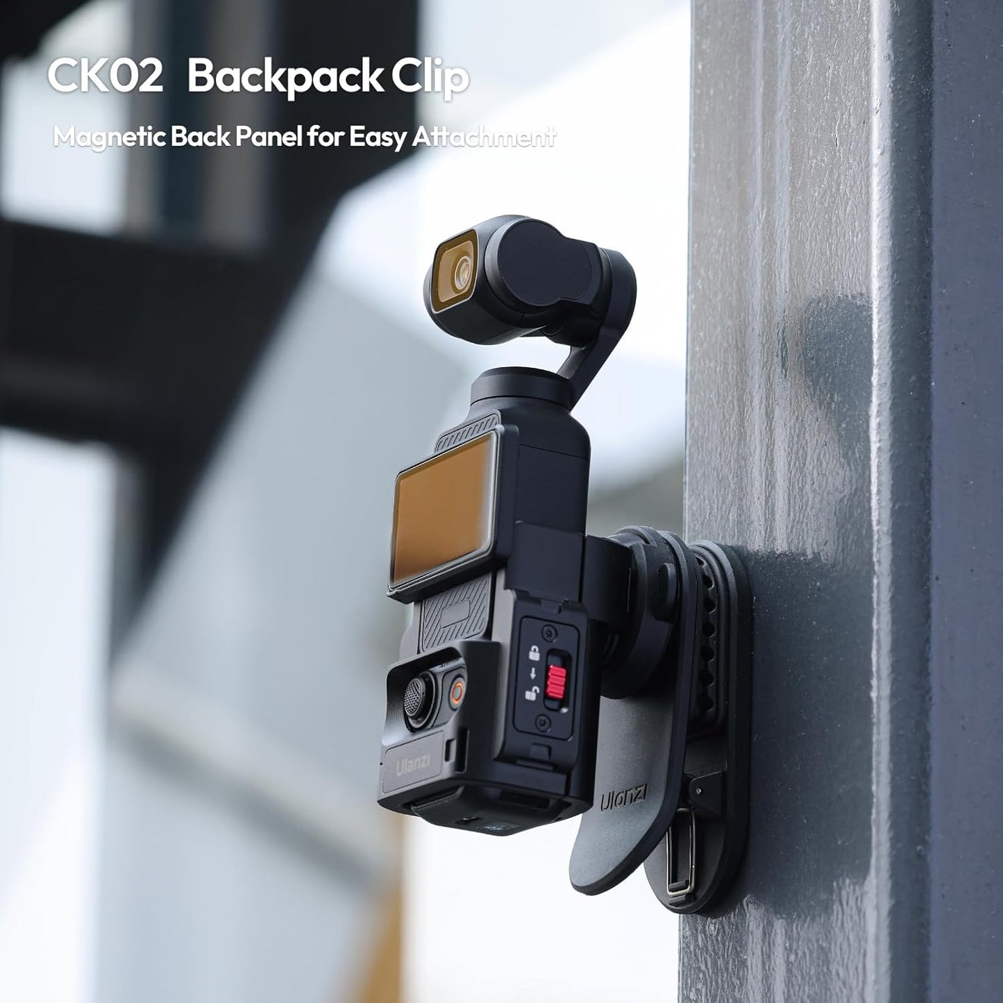 Ulanzi CK02 Cka Magnetic Camera Clip for Backpack