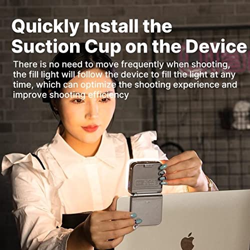 Ulanzi CL15 LED Video Conference Light with Suction Mount