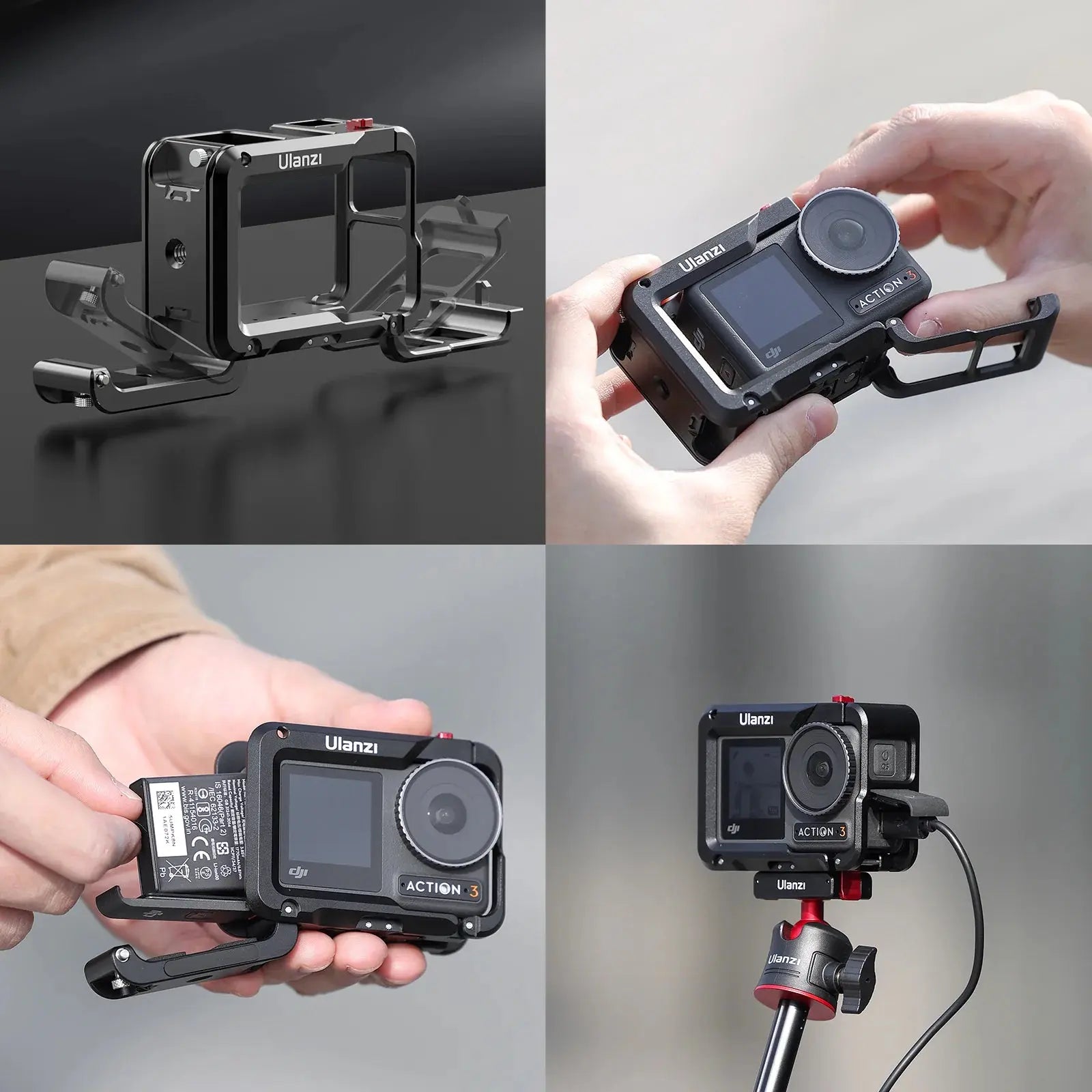 Ulanzi Camera Cage for DJI Osmo Action 4/3 Ulanzi