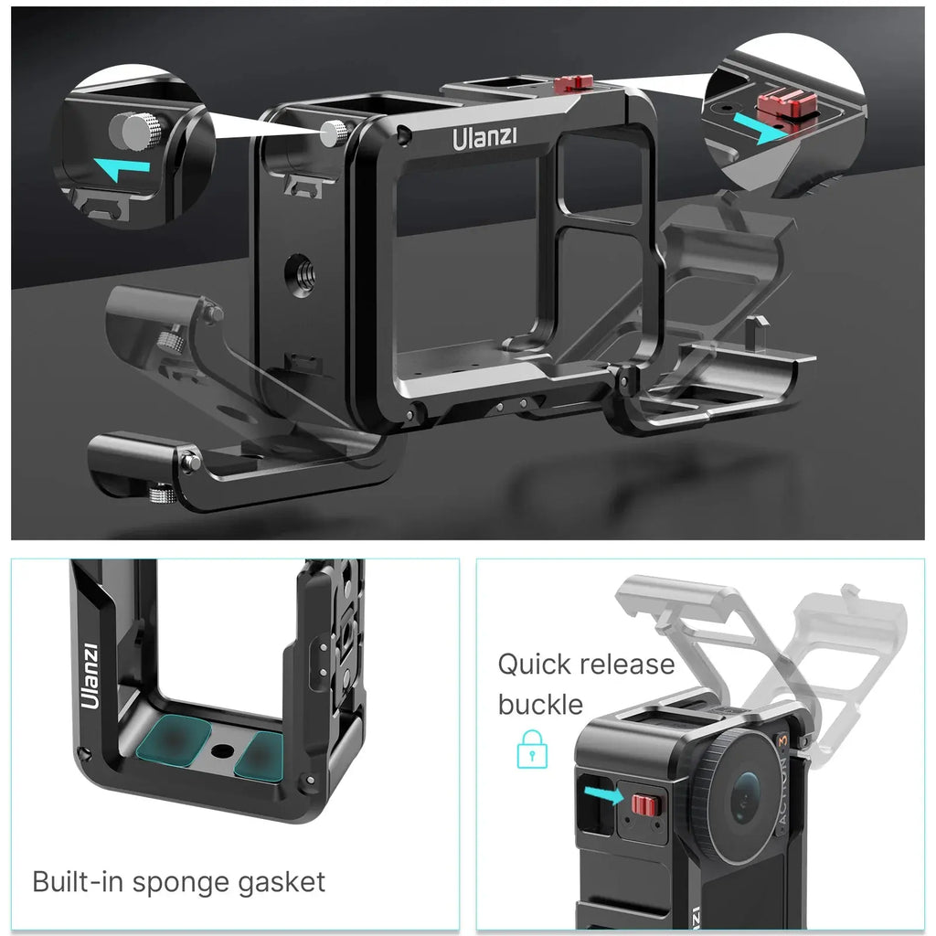 Ulanzi Camera Cage for DJI Osmo Action 4/3 Ulanzi