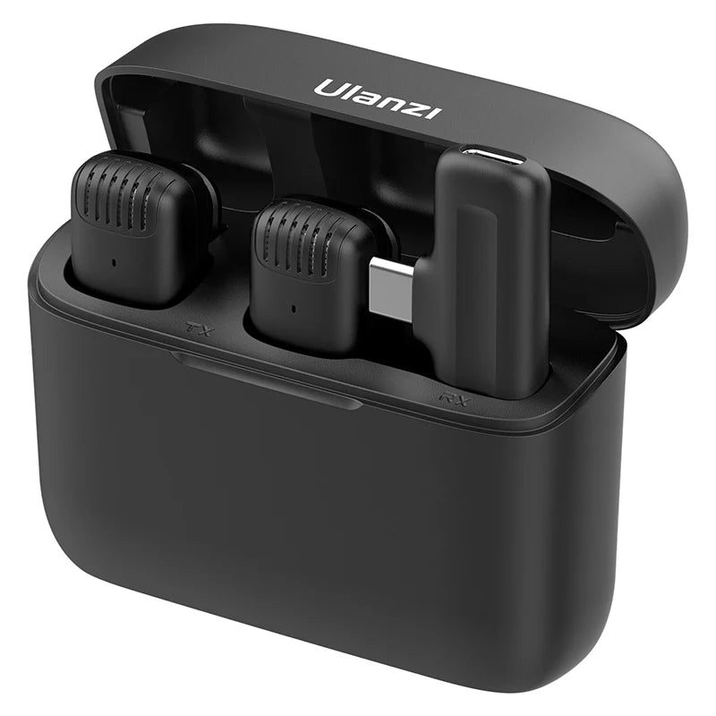 Ulanzi J12 Dual Wireless Lavalier Microphone for USB-C Phones