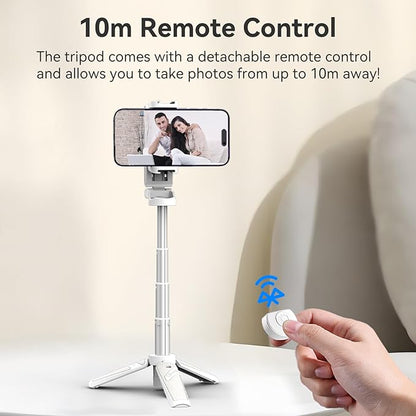 Ulanzi JJ02 3-in-1 Phone Selfie Tripod with Remote