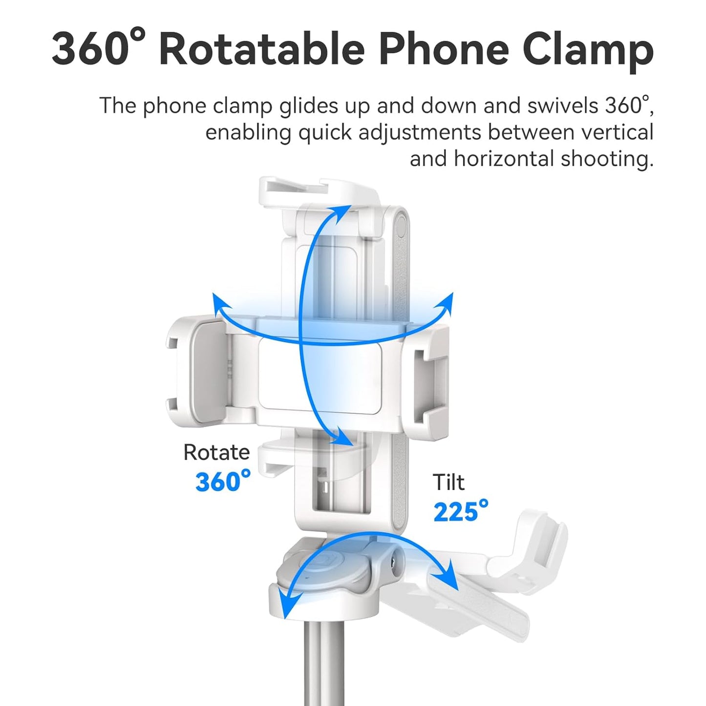 Ulanzi JJ02 3-in-1 Phone Selfie Tripod with Remote