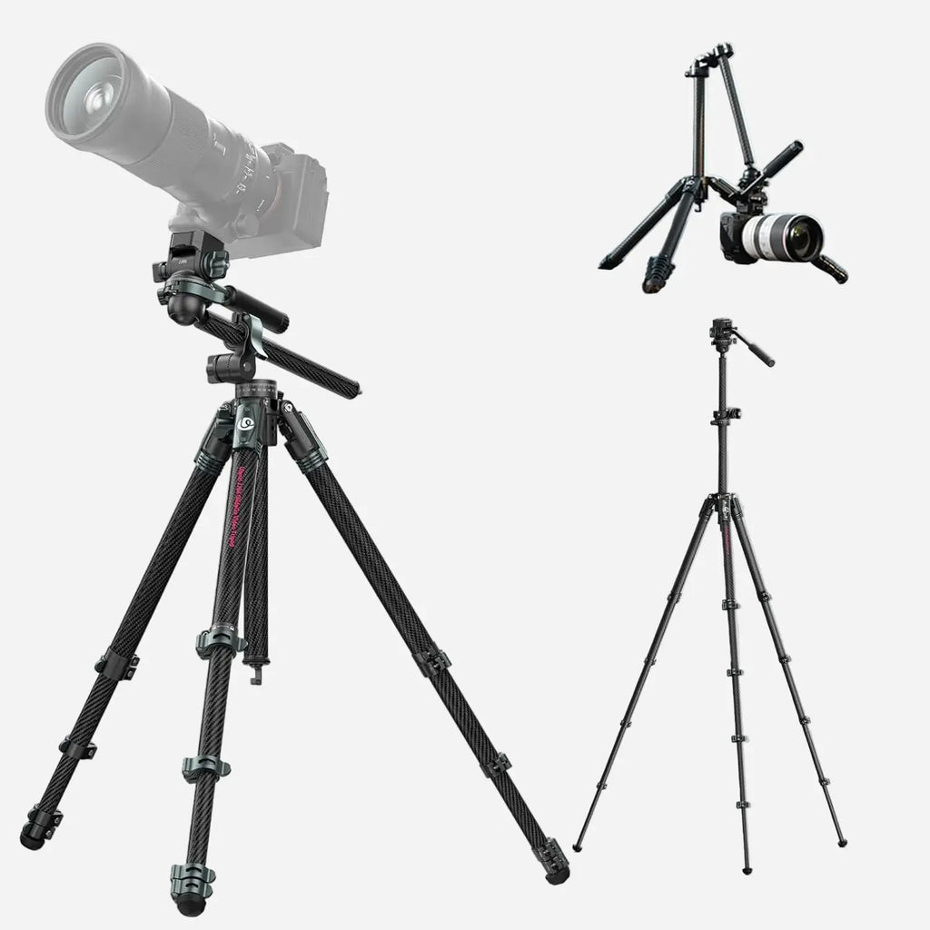 Ulanzi JJ06 GlideGo Carbon Fiber Video Tripod Ulanzi