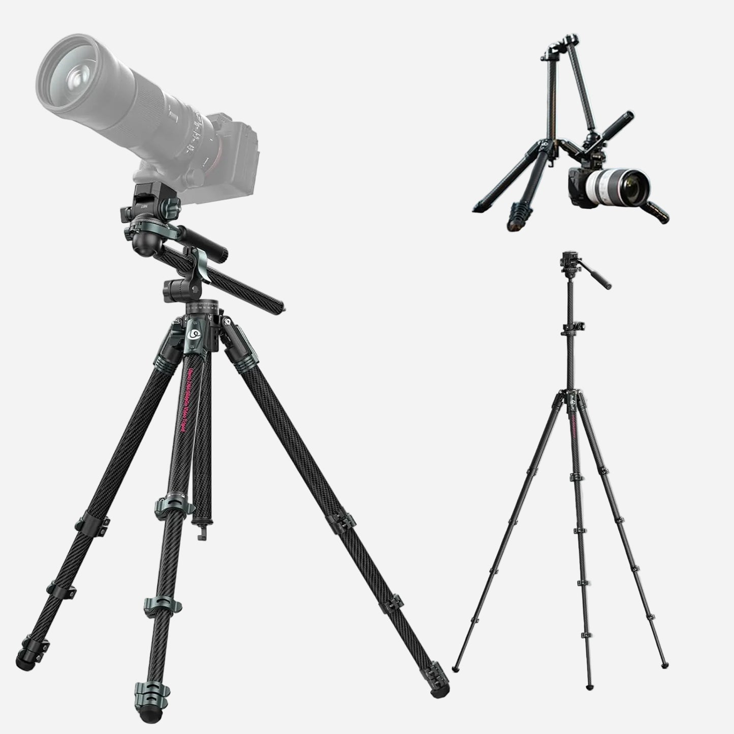 Ulanzi JJ06 GlideGo Carbon Fiber Video Tripod