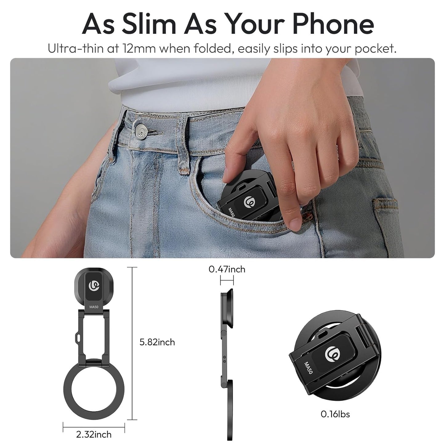 Ulanzi MA50 Magnetic Phone Holder for MagSafe