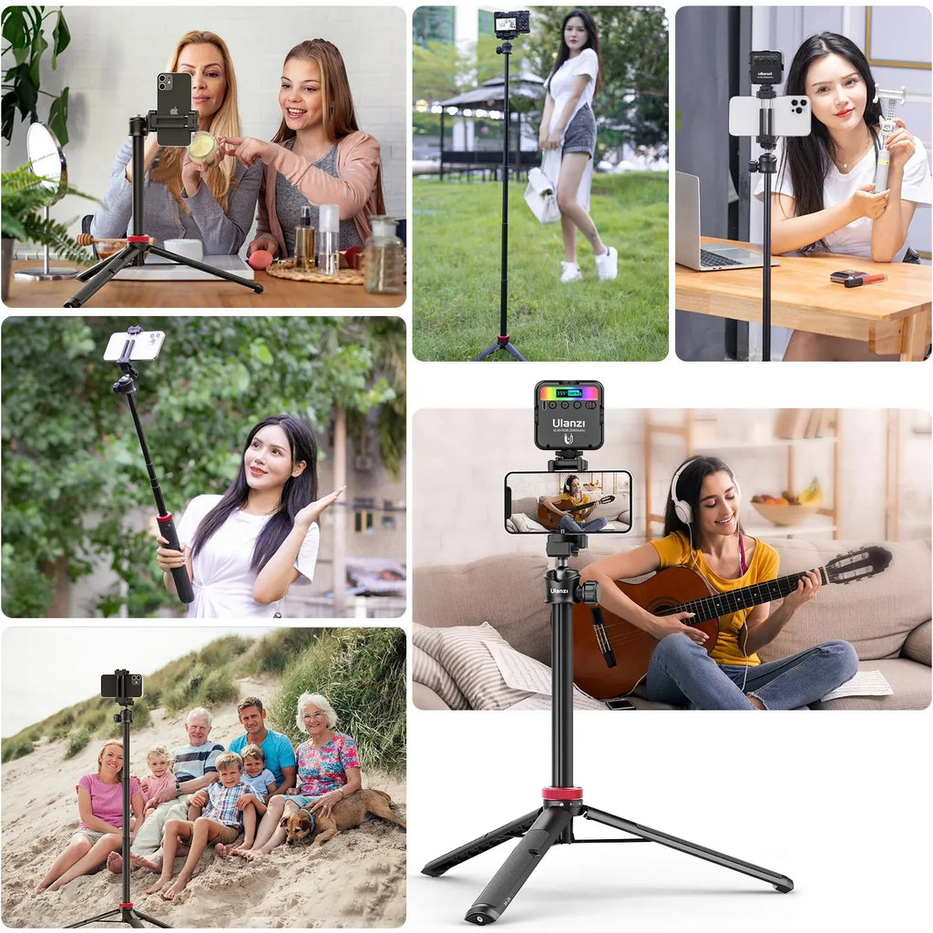 Ulanzi MT-44 Extendable Vlog Tripod 2502B (Upgrade) Ulanzi