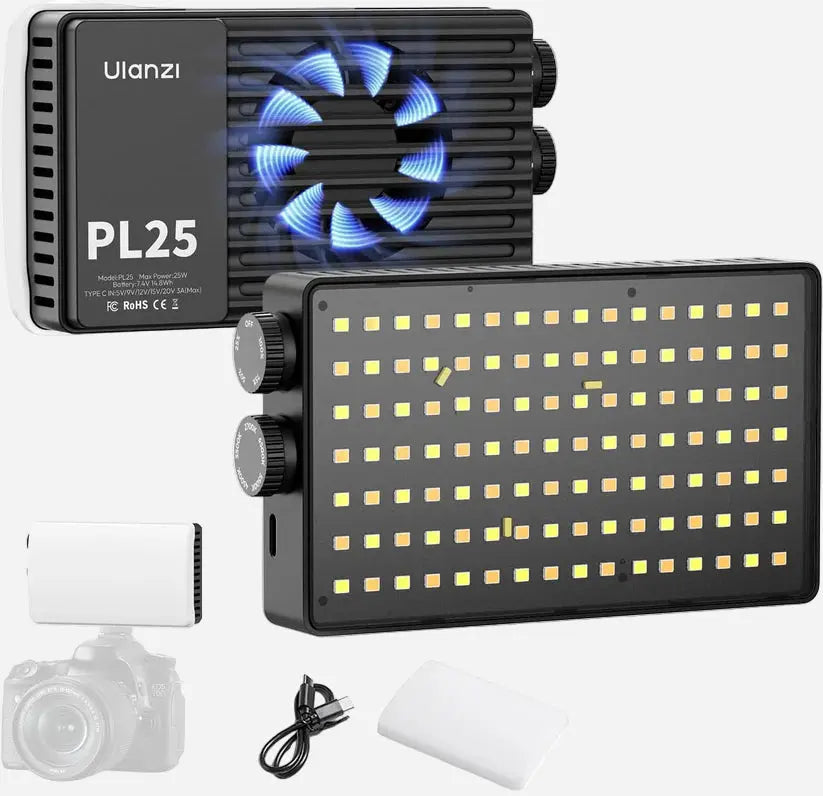 Ulanzi PL25 25W Bi-Color Mini LED Camera Light Ulanzi