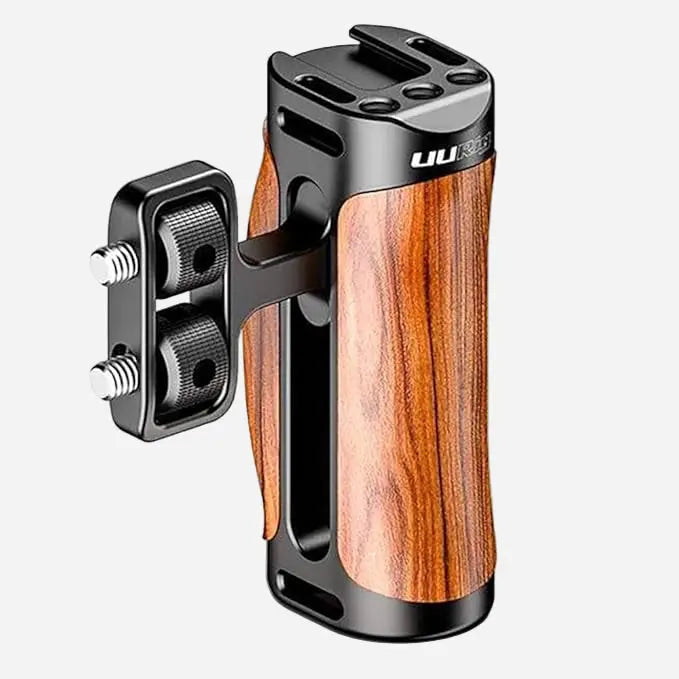 Ulanzi R075 Wooden Camera Cage Handle Grip Left/Right Compatible Ulanzi