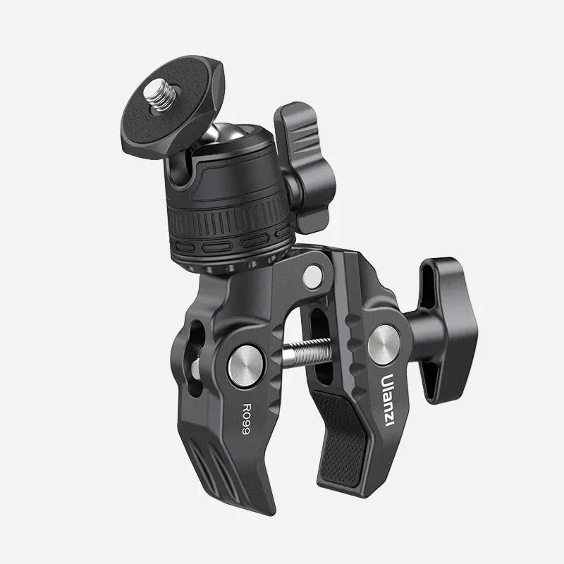 Ulanzi R099 Clamp Mount with 360Ã‚Â° Mini Ball Head Ulanzi