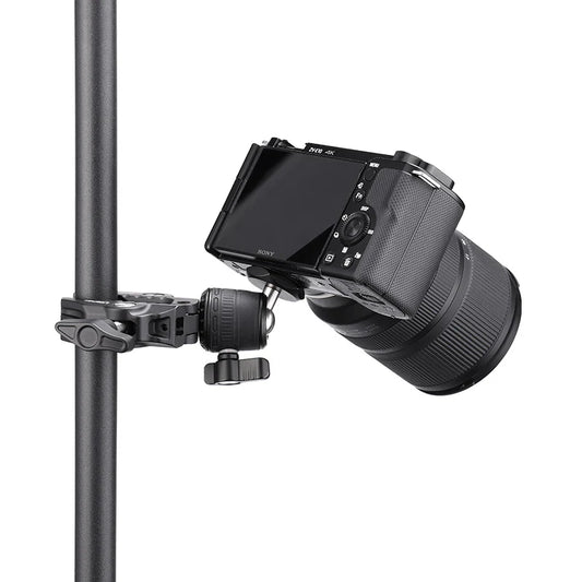 Ulanzi R099 Clamp Mount with 360ÃƒÆ’Ã¢â‚¬Å¡Ãƒâ€šÃ‚Â° Mini Ball Head