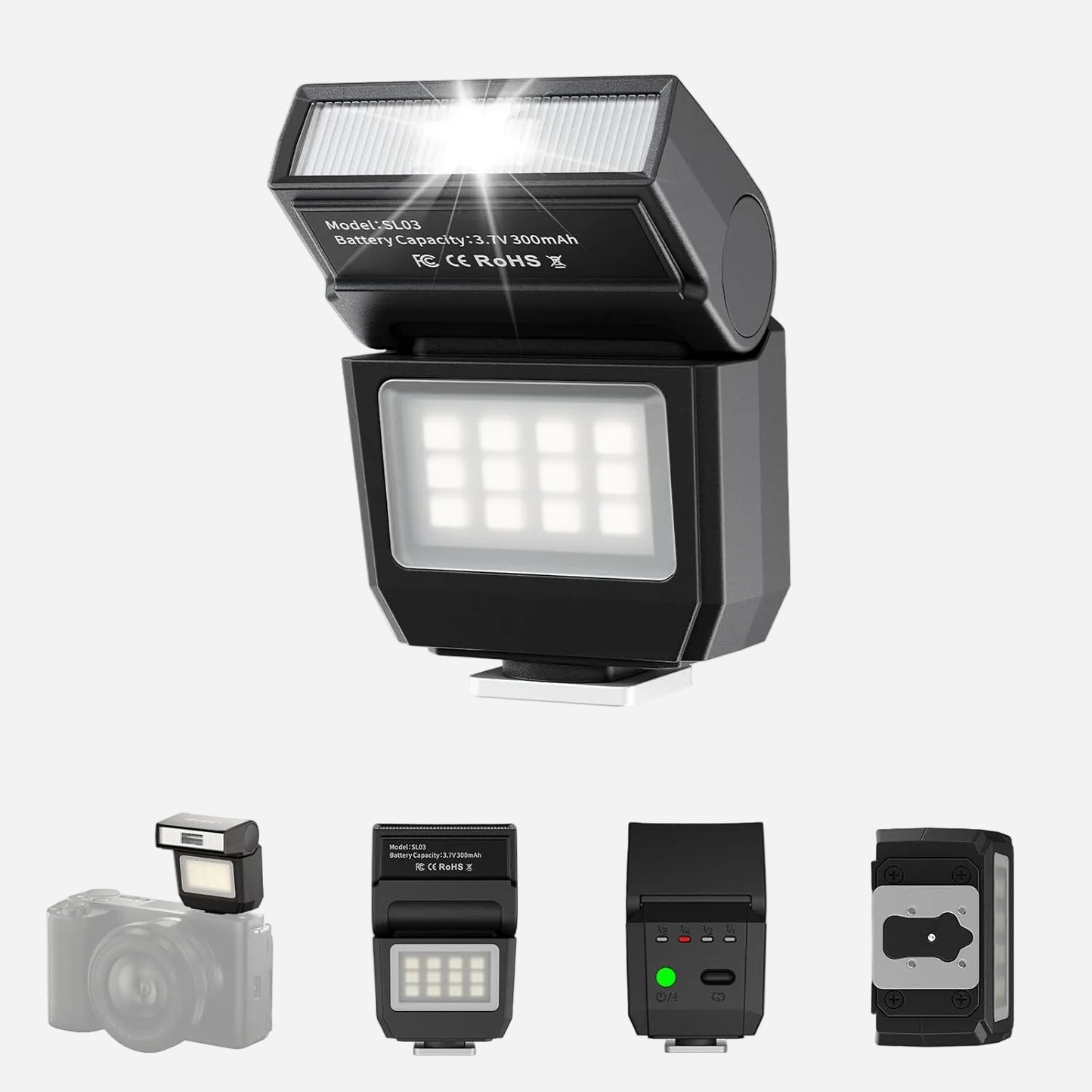 Ulanzi SL03 Camera Flash Speedlite Black