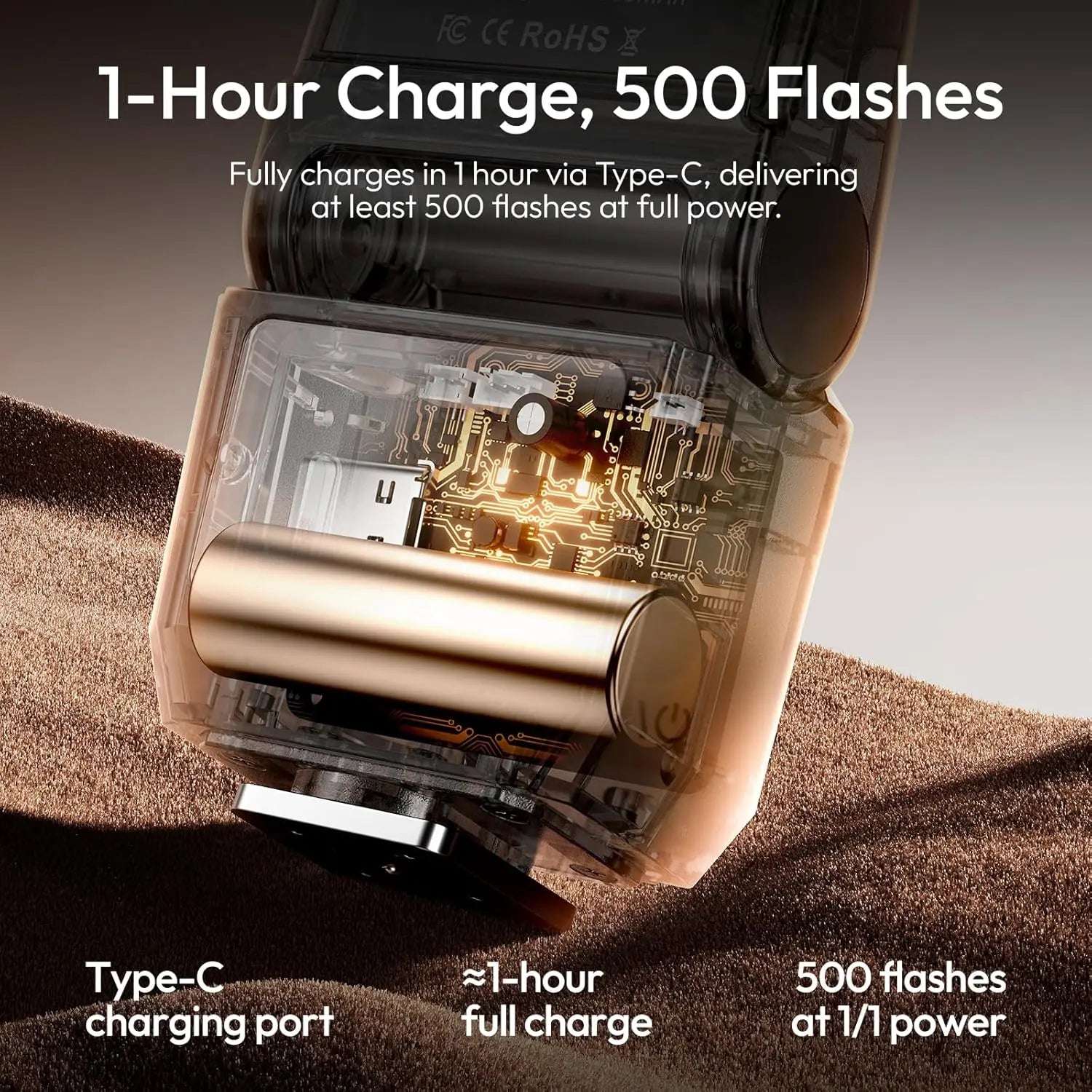 Ulanzi SL03 Camera Flash Speedlite Black Ulanzi